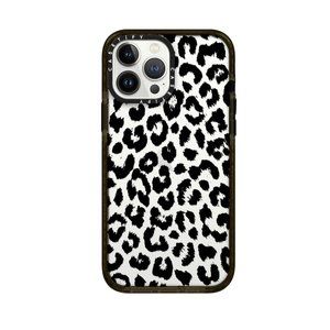 Transparent Leopard Print iPhone 13 Pro Max Case